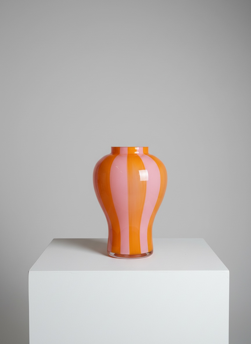 Peach Punch Vase